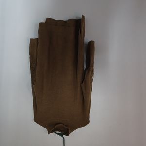 Womens olive color sweater dress